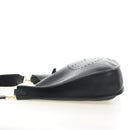 HERMES Evelyn 1 GM Bag Taurillon Leather Black Gold Auth 188991M-3