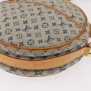LOUIS VUITTON Monogram Mini Jeanne GM Shoulder Bag Blue M92000 LV Auth 188992-15