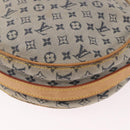 LOUIS VUITTON Monogram Mini Jeanne GM Shoulder Bag Blue M92000 LV Auth 188992-17