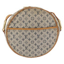 LOUIS VUITTON Monogram Mini Jeanne GM Shoulder Bag Blue M92000 LV Auth 188992-13