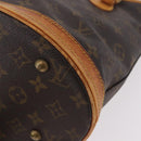 LOUIS VUITTON Monogram Bucket PM Shoulder Bag M42238 LV Auth 188993-16