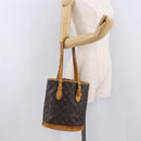 LOUIS VUITTON Monogram Bucket PM Schoudertas M42238 LV Auth 188993-26