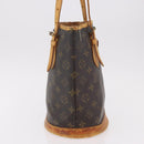 LOUIS VUITTON Monogram Bucket PM Schoudertas M42238 LV Auth 188993-4