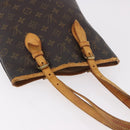 LOUIS VUITTON Monogram Bucket PM Shoulder Bag M42238 LV Auth 188993-7