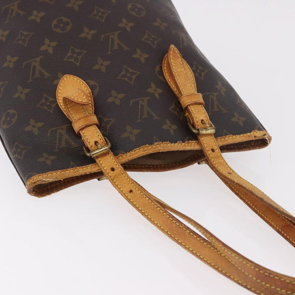 LOUIS VUITTON Monogram Bucket PM Schoudertas M42238 LV Auth 188993