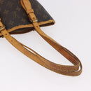 LOUIS VUITTON Monogram Bucket PM Shoulder Bag M42238 LV Auth 188993-8