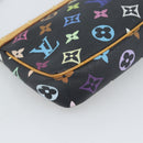 LOUIS VUITTON Monogram Multicolor Pochette Accessoires Pouch M92648 Auth 188994V-17