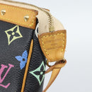 LOUIS VUITTON Monogram Multicolor Pochette Accessoires Pouch M92648 Auth 188994V-18