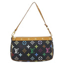 LOUIS VUITTON Monogram Multicolor Pochette Accessoires Pouch M92648 Auth 188994V-13