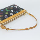 LOUIS VUITTON Monogram Multicolor Pochette Accessoires Pouch M92648 Auth 188994V-7