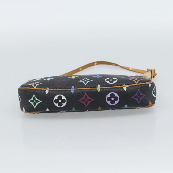 LOUIS VUITTON Monogram Multicolor Pochette Accessoires Pouch M92648 Auth 188994V