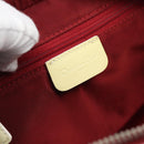 Christian Dior Trotter Canvas Shoulder Bag PVC Red Silver Auth 188995A-15