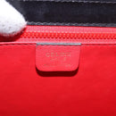 CELINE Hand Bag Leather Black Gold Auth 188999A-16