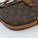 LOUIS VUITTON Monogram Jeune Fille MM Shoulder Bag M51226 LV Auth 189000-12