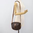 LOUIS VUITTON Monogram Jeune Fille MM Shoulder Bag M51226 LV Auth 189000-25