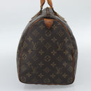 LOUIS VUITTON Monogram Speedy 35 Hand Bag M41524 LV Auth 189003-3