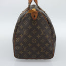 LOUIS VUITTON Monogram Speedy 35 Hand Bag M41524 LV Auth 189003-4