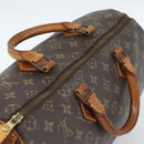 LOUIS VUITTON Monogram Speedy 35 Hand Bag M41524 LV Auth 189003-6