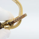 FENDI Zucca Canvas Mamma Baguette Shoulder Bag Purple Gold Auth 189005SAM-9