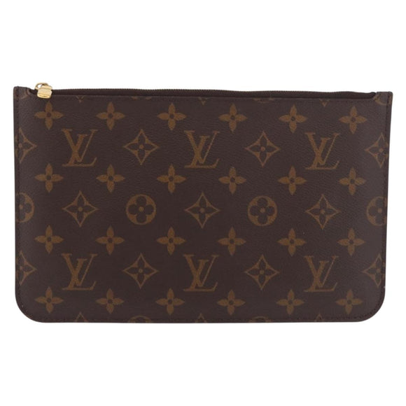 LOUIS VUITTON Monogram Neverfull MM Pouch Accessory Pouch LV Auth 189006