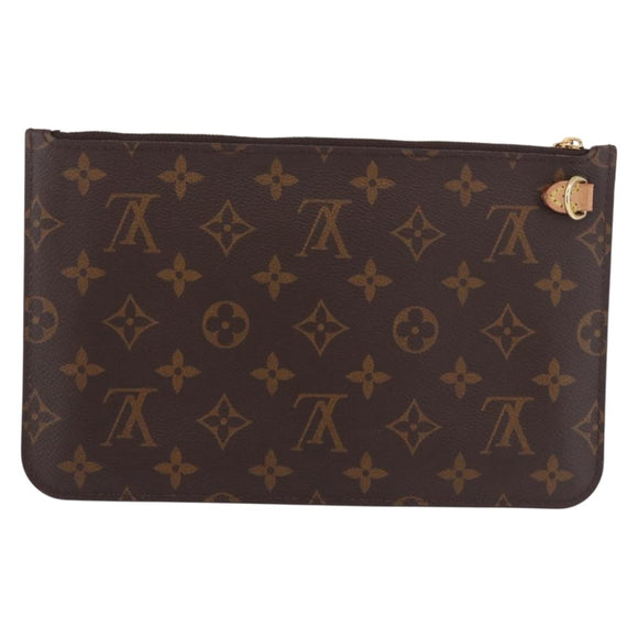 LOUIS VUITTON Monogram Neverfull MM Pouch Accessory Pouch LV Auth 189006