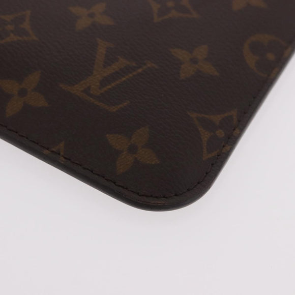 LOUIS VUITTON Monogram Neverfull MM Pouch Accessory Pouch LV Auth 189006