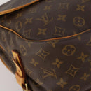 LOUIS VUITTON Monogram Saumur 35 Shoulder Bag M42254 LV Auth 189010A-15