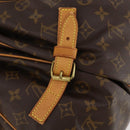 LOUIS VUITTON Monogram Saumur 35 Shoulder Bag M42254 LV Auth 189010A-18