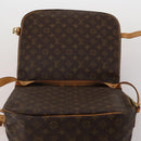 LOUIS VUITTON Monogram Saumur 35 Shoulder Bag M42254 LV Auth 189010A-19