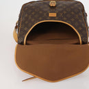 LOUIS VUITTON Monogram Saumur 35 Shoulder Bag M42254 LV Auth 189010A-21