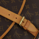 LOUIS VUITTON Monogram Saumur 35 Shoulder Bag M42254 LV Auth 189010A-24
