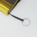 LOEWE Puzzle Card Case Leather Multicolor Silver Auth 189011-9