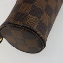 LOUIS VUITTON Damier Ebene Papillon Pouch LV Auth 189012-13