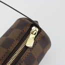 LOUIS VUITTON Damier Ebene Papillon Pouch LV Auth 189012-14