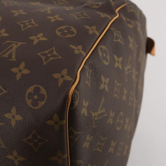 LOUIS VUITTON Monogram Keepall 60 Boston Bag M41422 LV Auth 189013A