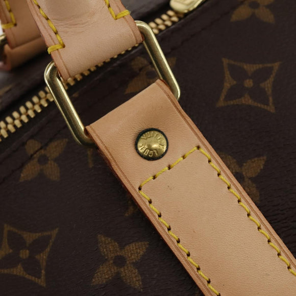LOUIS VUITTON Monogram Keepall 60 Boston Bag M41422 LV Auth 189013A