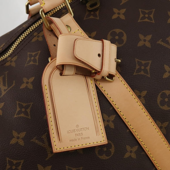 LOUIS VUITTON Monogram Keepall 60 Boston Bag M41422 LV Auth 189013A