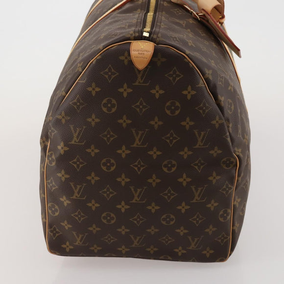 LOUIS VUITTON Monogram Keepall 60 Boston Bag M41422 LV Auth 189013A