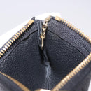 LOUIS VUITTON Monogram Empreinte Pochette Cles Purse Black M28796 Auth 189015V-19