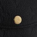 LOUIS VUITTON Monogram Empreinte Porte Monnaie Rosary Black M81455 Auth 189016-17