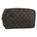LOUIS VUITTON Monogram Trousse Toilette 28 Clutch Bag M47522 LV Auth 189018-1