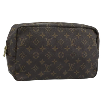 LOUIS VUITTON Monogram Trousse Toilette 28 Clutch Bag M47522 LV Auth 189018