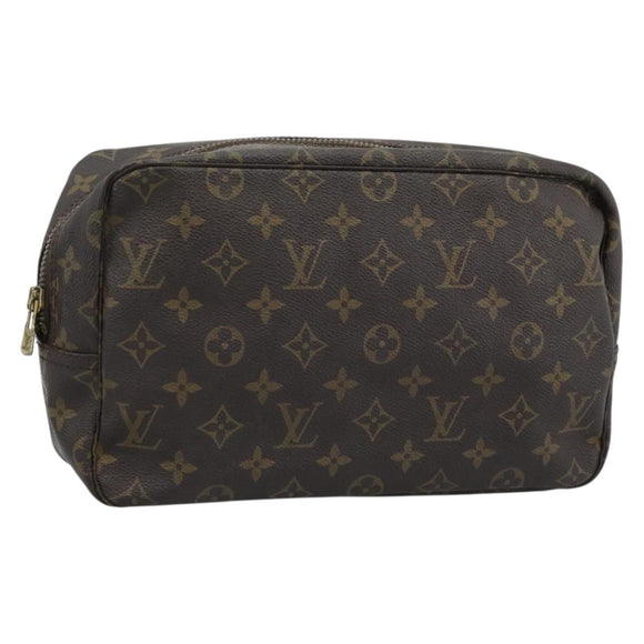 LOUIS VUITTON Monogram Trousse Toilette 28 Clutch Bag M47522 LV Auth 189018