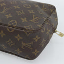 LOUIS VUITTON Monogram Trousse Toilette 28 Clutch Bag M47522 LV Auth 189018-15