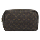 LOUIS VUITTON Monogram Trousse Toilette 28 Clutch Bag M47522 LV Auth 189018-13