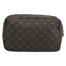 LOUIS VUITTON Monogram Trousse Toilette 28 Clutch Bag M47522 LV Auth 189018-2