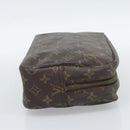 LOUIS VUITTON Monogram Trousse Toilette 28 Clutch Bag M47522 LV Auth 189018-4