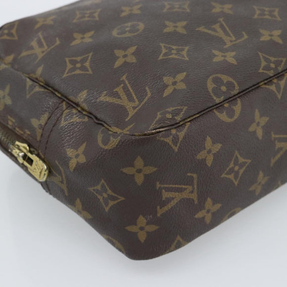 LOUIS VUITTON Monogram Trousse Toilette 28 Clutch Bag M47522 LV Auth 189018