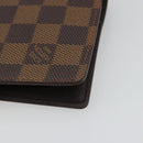 LOUIS VUITTON Damier Ebene Agenda PM Day Planner Cover R20700 LV Auth 189019-16