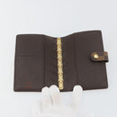 LOUIS VUITTON Damier Ebene Agenda PM Day Planner Cover R20700 LV Auth 189019-8